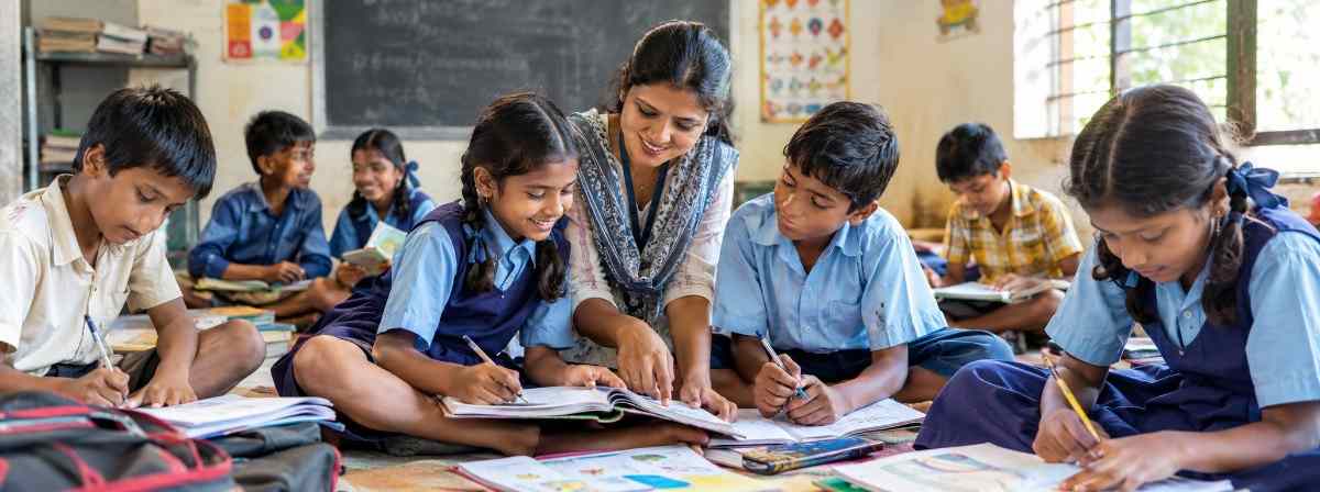 Education and child development initiatives for underprivileged children by Sajid Rahim Dayatar